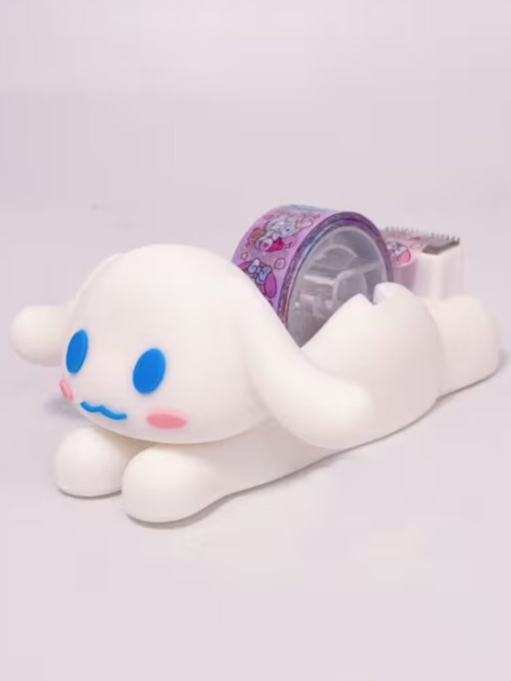 2776 Cinna PVC Weight Tape Dispenser • 2.5 x 5" • Kawaii Desk Accessory